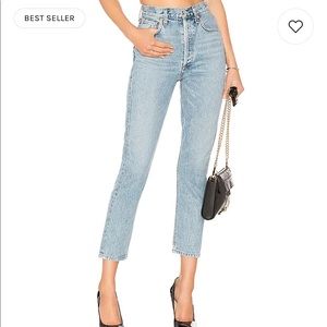 Agolde Riley High Rise Denim Renewal 25